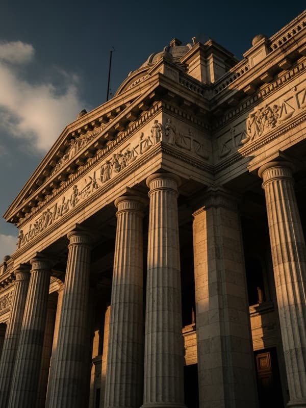 Courthouse — Legal proceedings and recovery